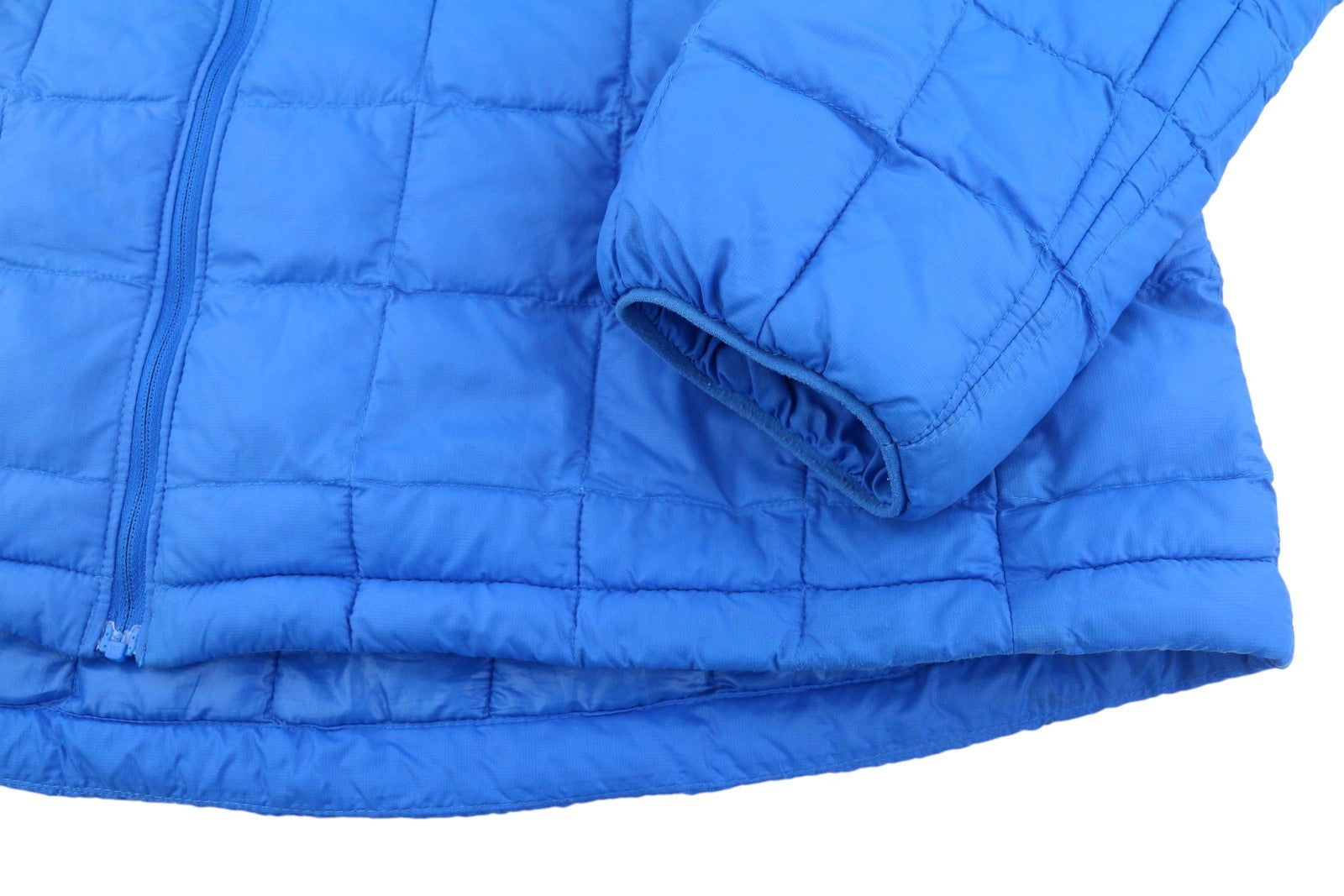 THE NORTH FACE Thermoball Eco Men Jacket XL Blue Padded Quilted Hooded Full Zip