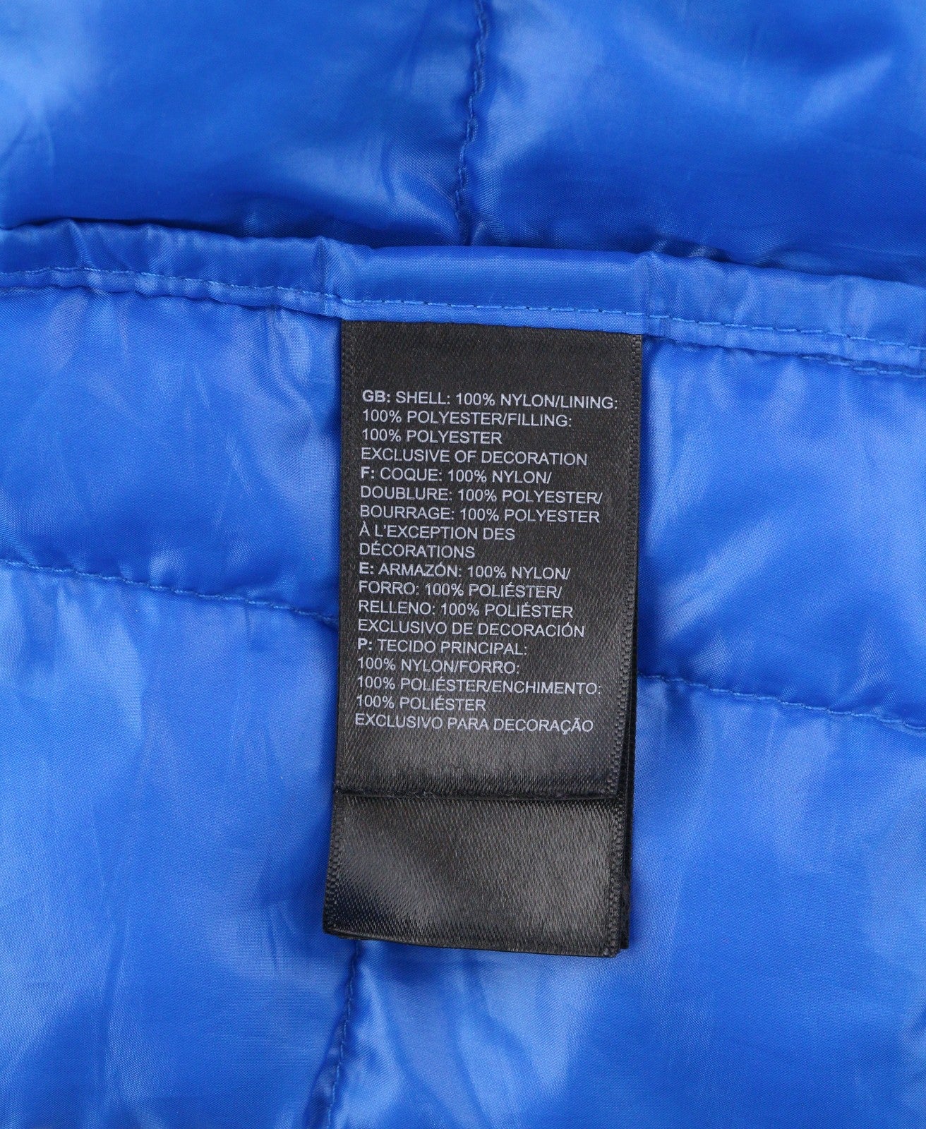 THE NORTH FACE Thermoball Eco Men Jacket XL Blue Padded Quilted Hooded Full Zip