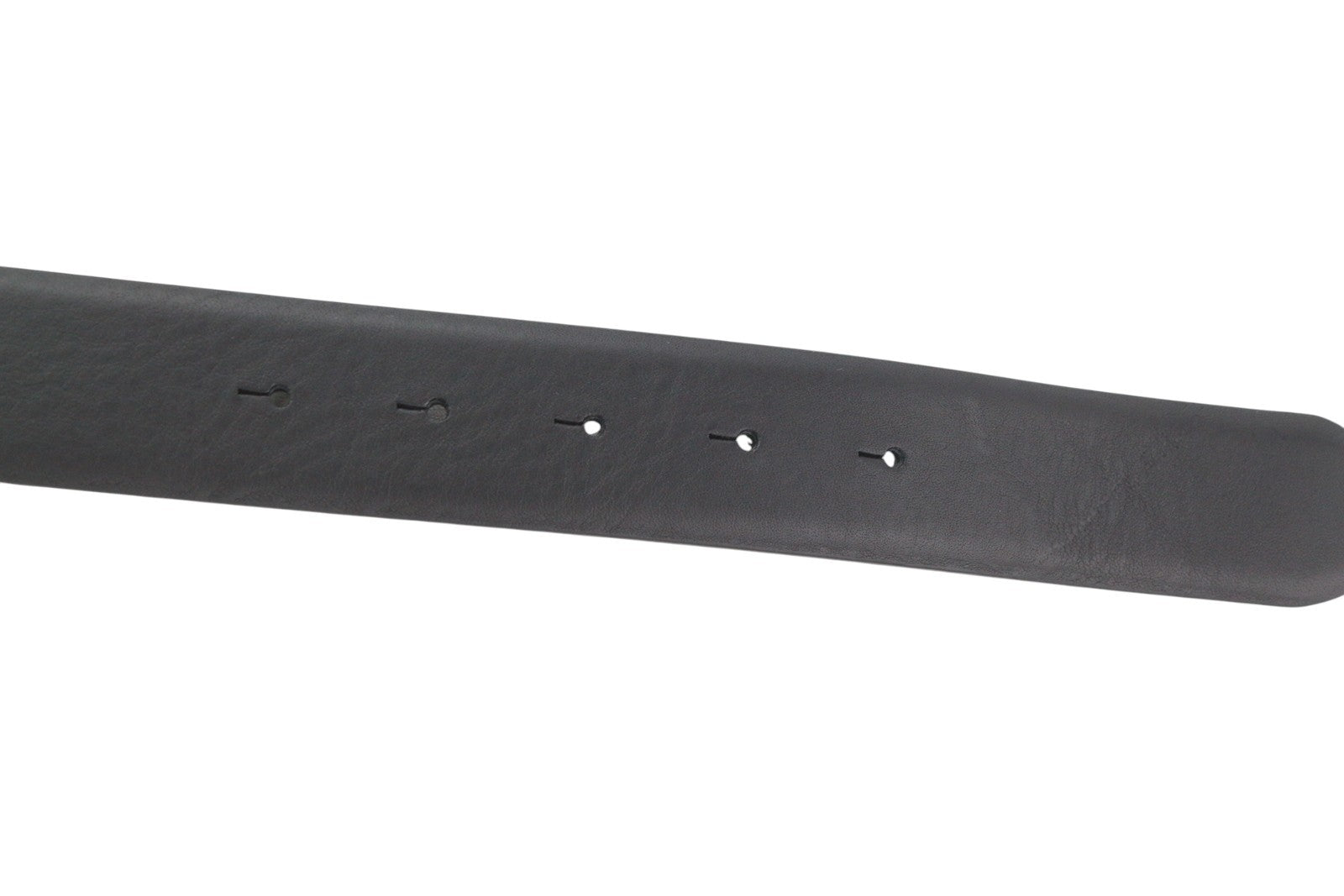 GANT Icon G Buckle Leather Women Belt 95 CM Black Snap Closure Casual Style