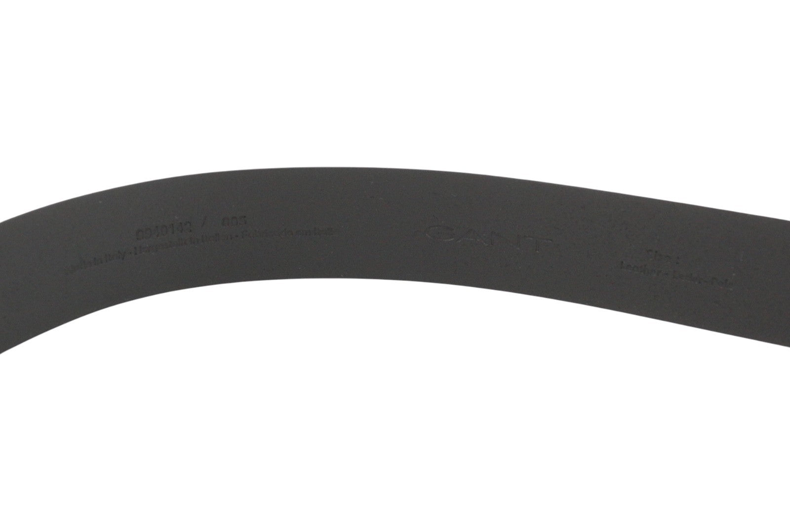 GANT Icon G Buckle Leather Women Belt 95 CM Black Snap Closure Casual Style