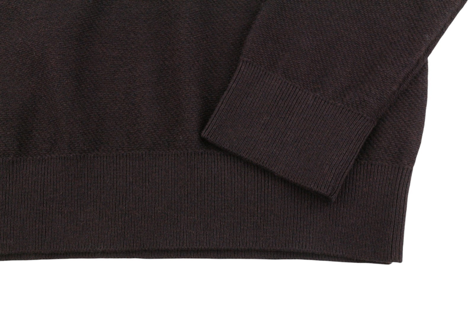 SCOTCH & SODA Men Jumper M Dark Brown Crew Neck Tight Knit Pull On