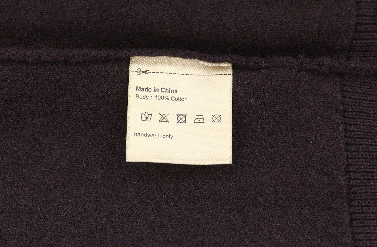 SCOTCH & SODA Men Jumper M Dark Brown Crew Neck Tight Knit Pull On