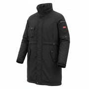 NAPAPIJRI N0YBUA Women Jacket L Black Padded High Neck Mid-Length Parka