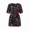 Dress Wild Floral Boatneck