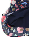 Dress Wild Floral Boatneck