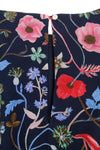 Dress Wild Floral Boatneck