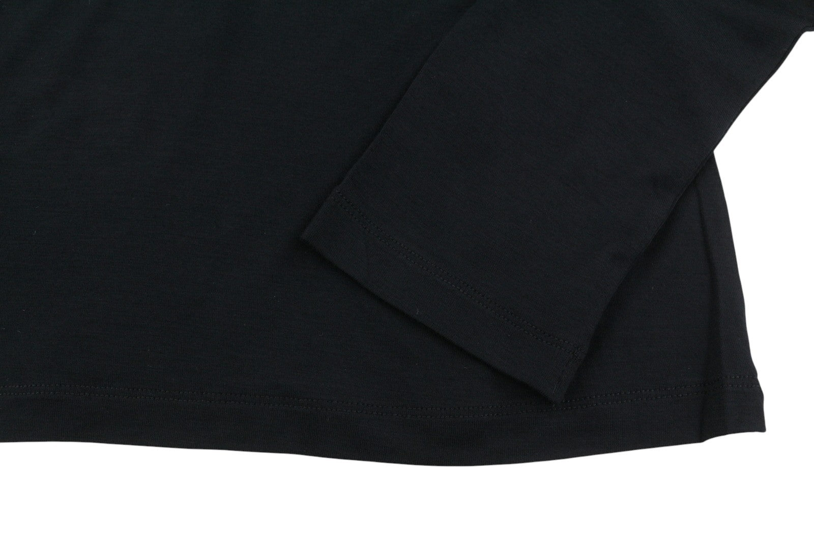 AMBUSH Fitted Turtleneck Tap Shoe Blanc Men T-Shirt XL Black Pull On RRP185