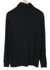 T-Shirt Fitted Turtleneck L/S Tap Shoe Blanc