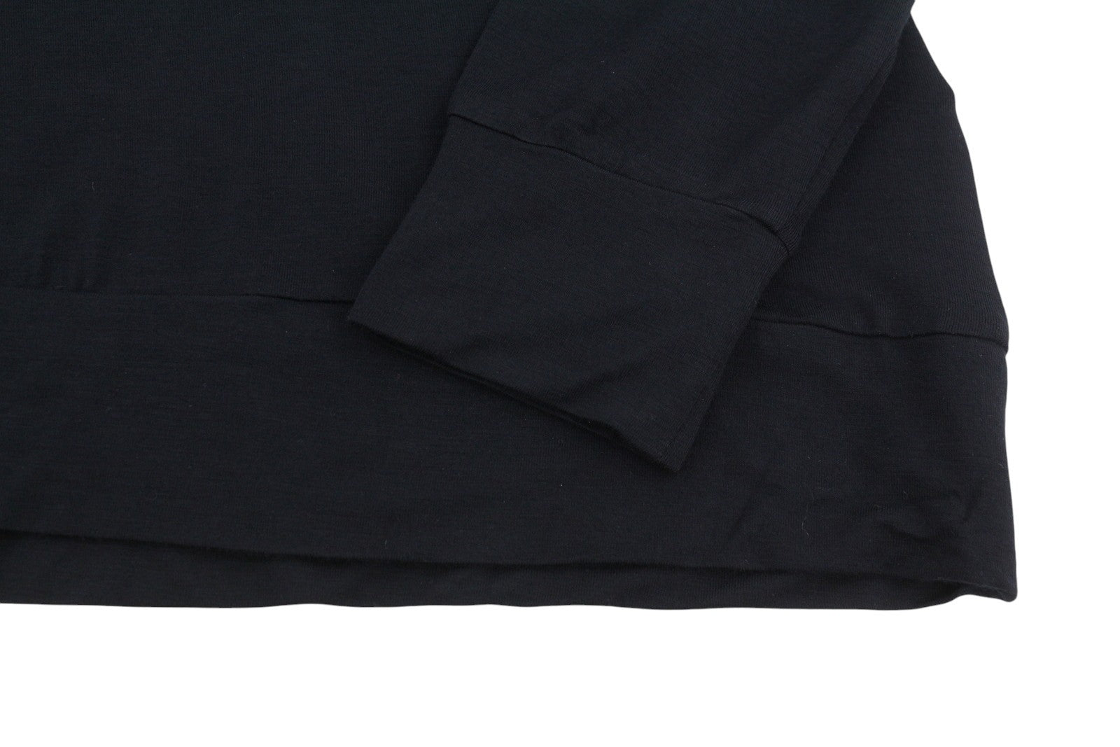 AMBUSH Fitted Turtleneck L S Tap Shoe Blanc Men T-Shirt 2XL Black Pull On