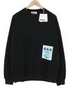 Sweatshirt Pass Graphic Crewneck Tap Shoe Blanc