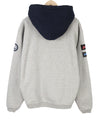 Hoodie Logo-Patchwork Cotton