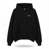 Black Cotton Hoodie