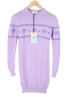 Purple Knit Dress