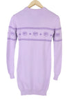 Purple Knit Dress
