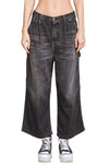 Jeans Crop Wideleg Carpenter