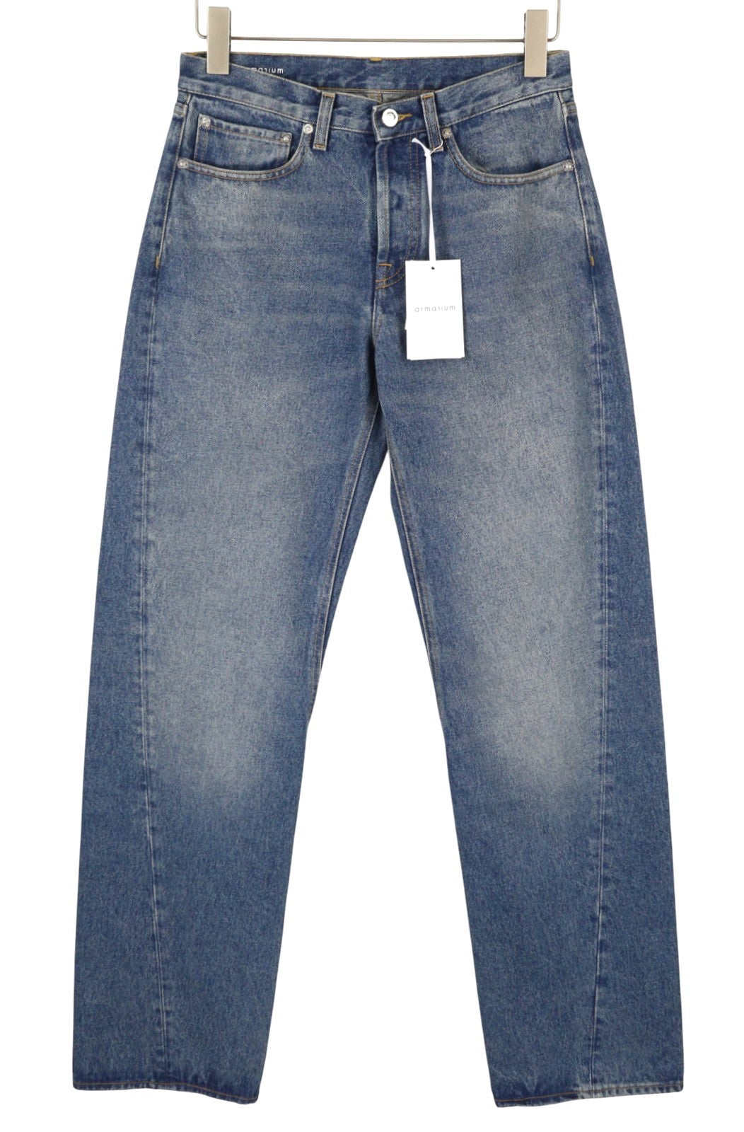 ARMARIUM Diletta Women Jeans 38 Blue Faded Relaxed Twisted RRP415