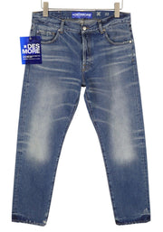 DESMORE 5 Tasche Alex Dark Blue Men Jeans W32 Slim Button Fly