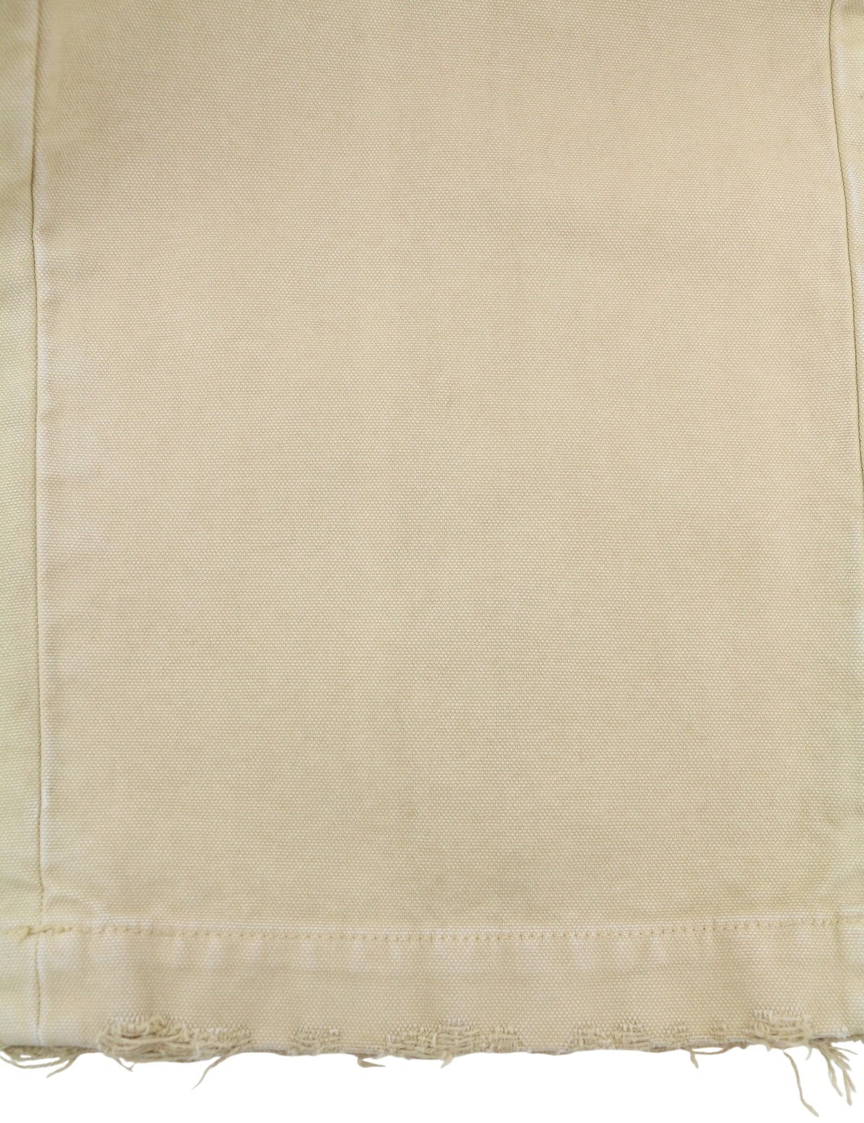 DESMORE Cargo Men Trousers W34 Light Brown Distress Zip
