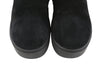 Boots Ankle Eyelike Black Suede