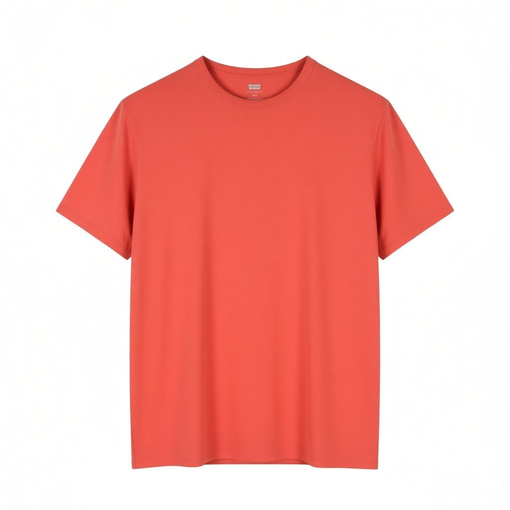 LEVI'S Slim Men T-Shirt S Red Cotton Crew Neck Casual