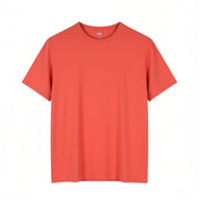 LEVI'S Slim Men T-Shirt S Red Cotton Crew Neck Casual