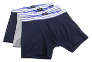 SCOTCH & SODA Men Underwear M Dark Blue Super Soft Shape Retaining 3 Boxers