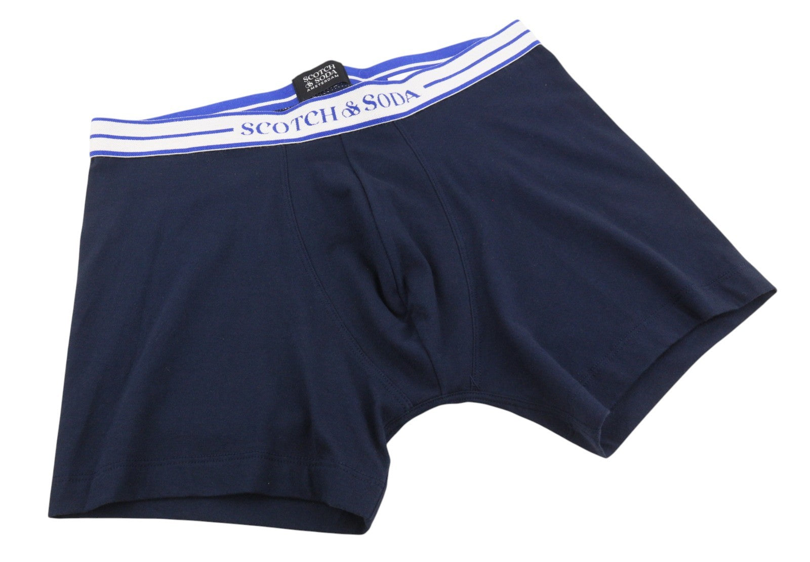 SCOTCH & SODA Men Underwear M Dark Blue Super Soft Shape Retaining 3 Boxers