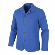 LEVI'S Men Jacket S Blue Patch Pockets Notch Unlined Lightweight Workwear