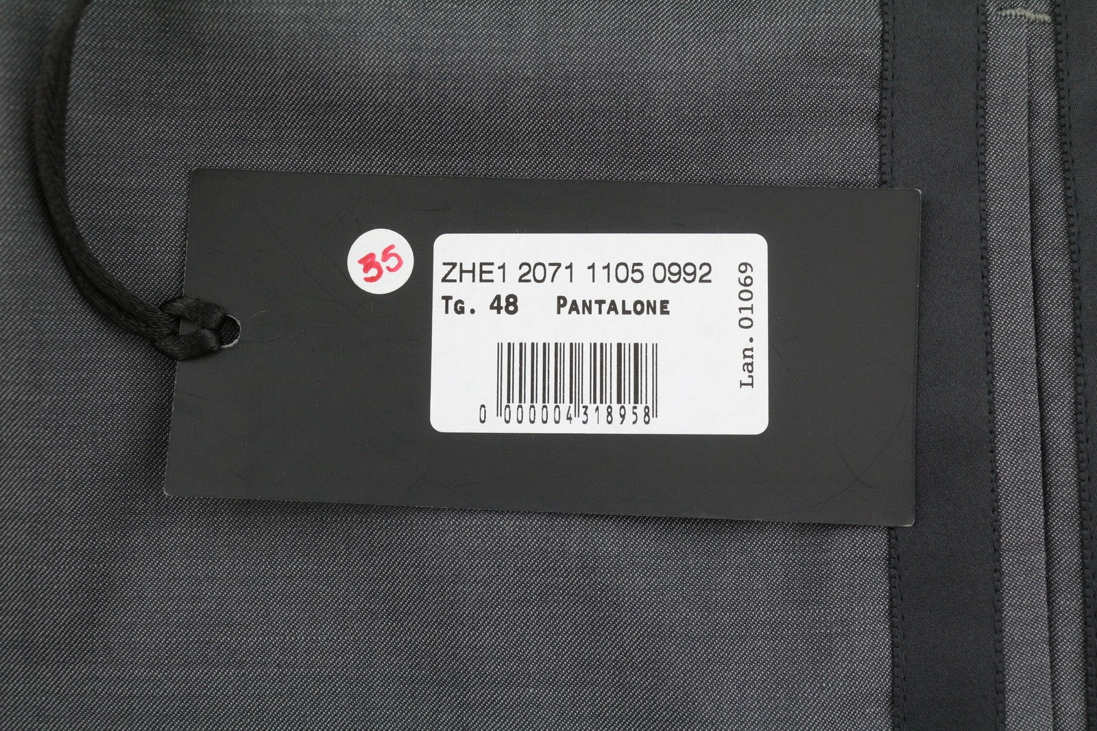 JOHN RICHMOND Women Trousers EU44 Grey Wool Side Lines Flared Leg Casual