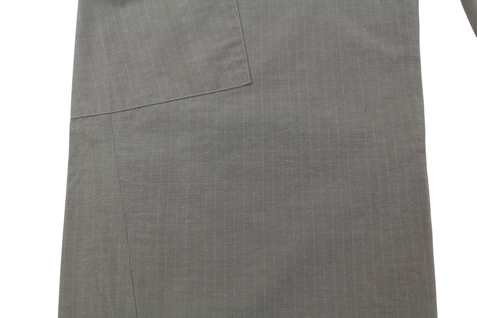 RICHMOND Denim Women Trousers EU44 Grey Pinstriped Cargo Pockets Zip Fly
