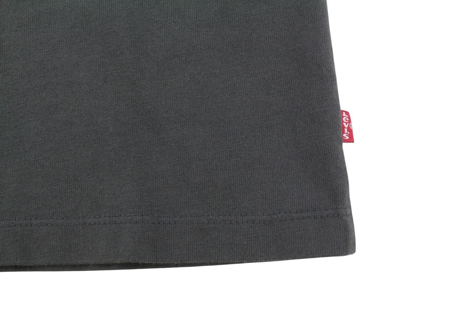 LEVI'S Vintage Fit Men T-Shirt XS Dark Grey Cotton Crew Neck Short Sleeve