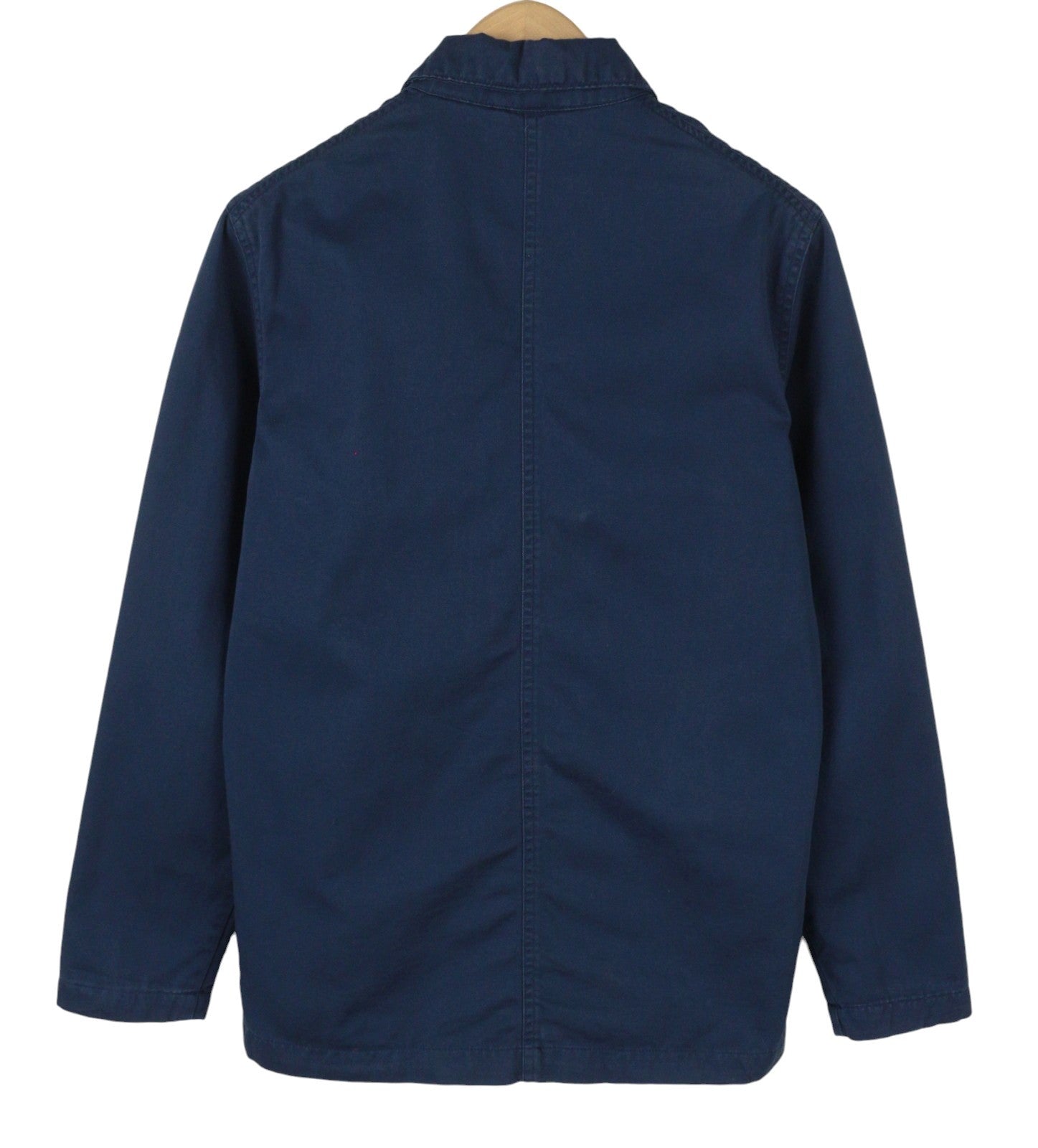 LEVI'S Men Jacket S Dark Blue Patch Pocket Spread Full Zip Lightweight
