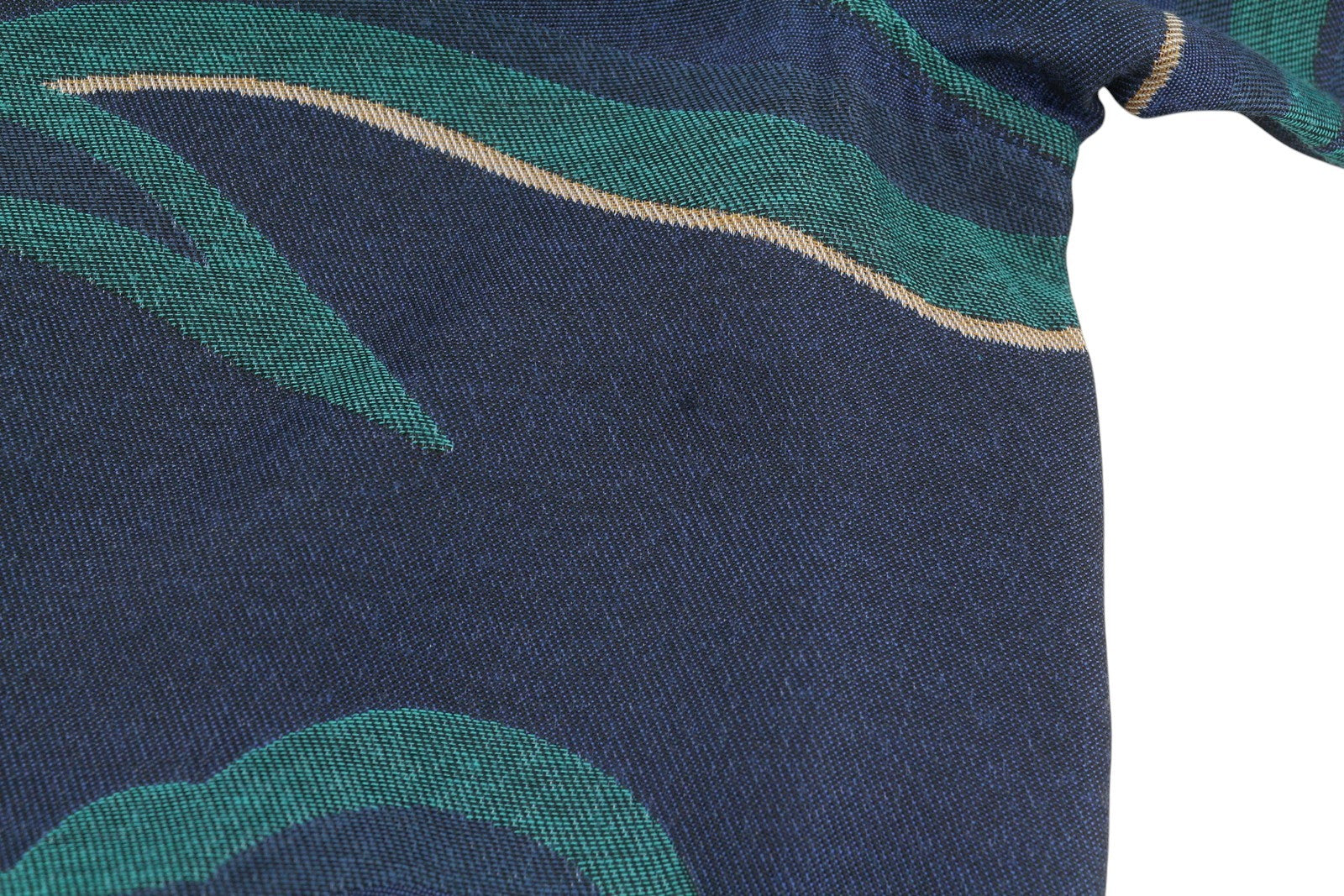 SCOTCH & SODA Men Jacket M Dark Blue Patterned Button-Up Lightweight Bomber