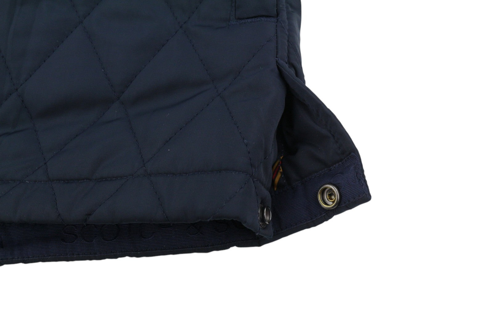 SCOTCH & SODA Men Jacket S Dark Blue Quilted Padded Lightweight