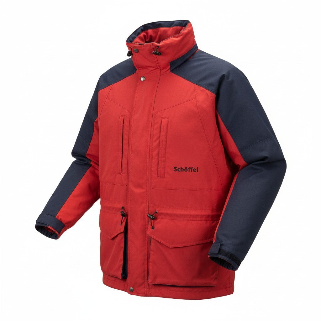 SCHOFFEL Venturi Arizona II Men Jacket M Vintage Drawstring Waist Hidden Hood