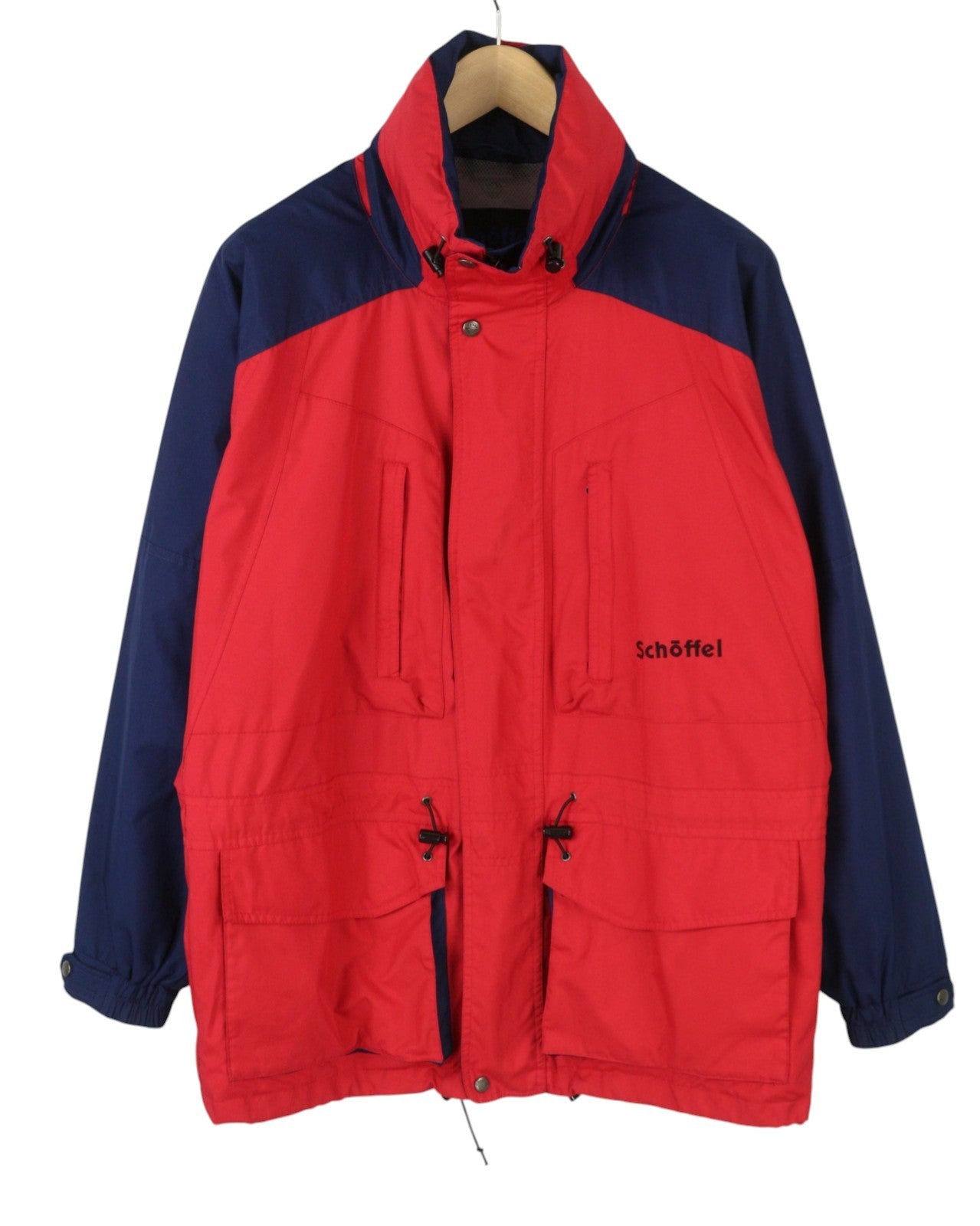 SCHOFFEL Venturi Arizona II Men Jacket M Vintage Drawstring Waist Hidden Hood