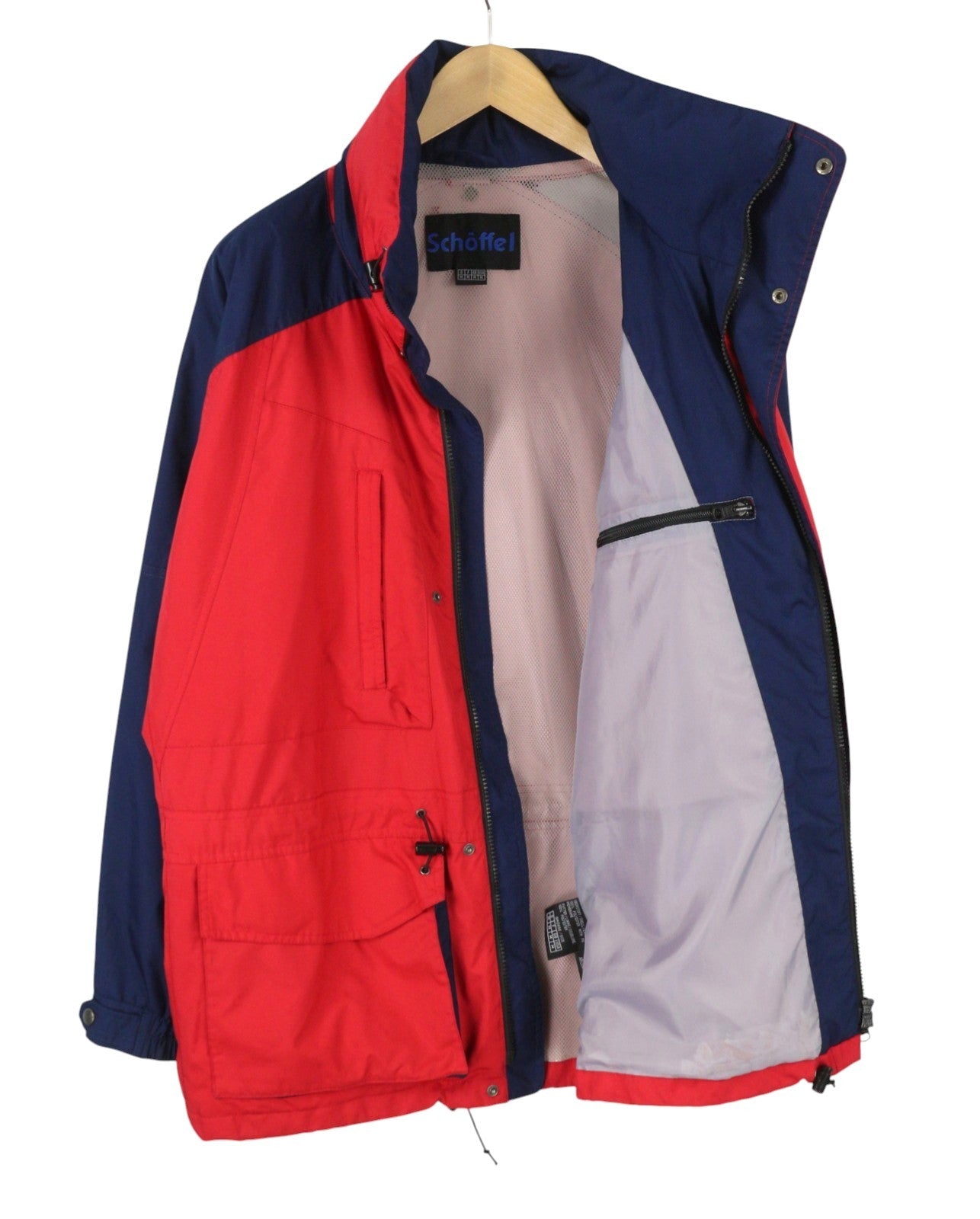 SCHOFFEL Venturi Arizona II Men Jacket M Vintage Drawstring Waist Hidden Hood