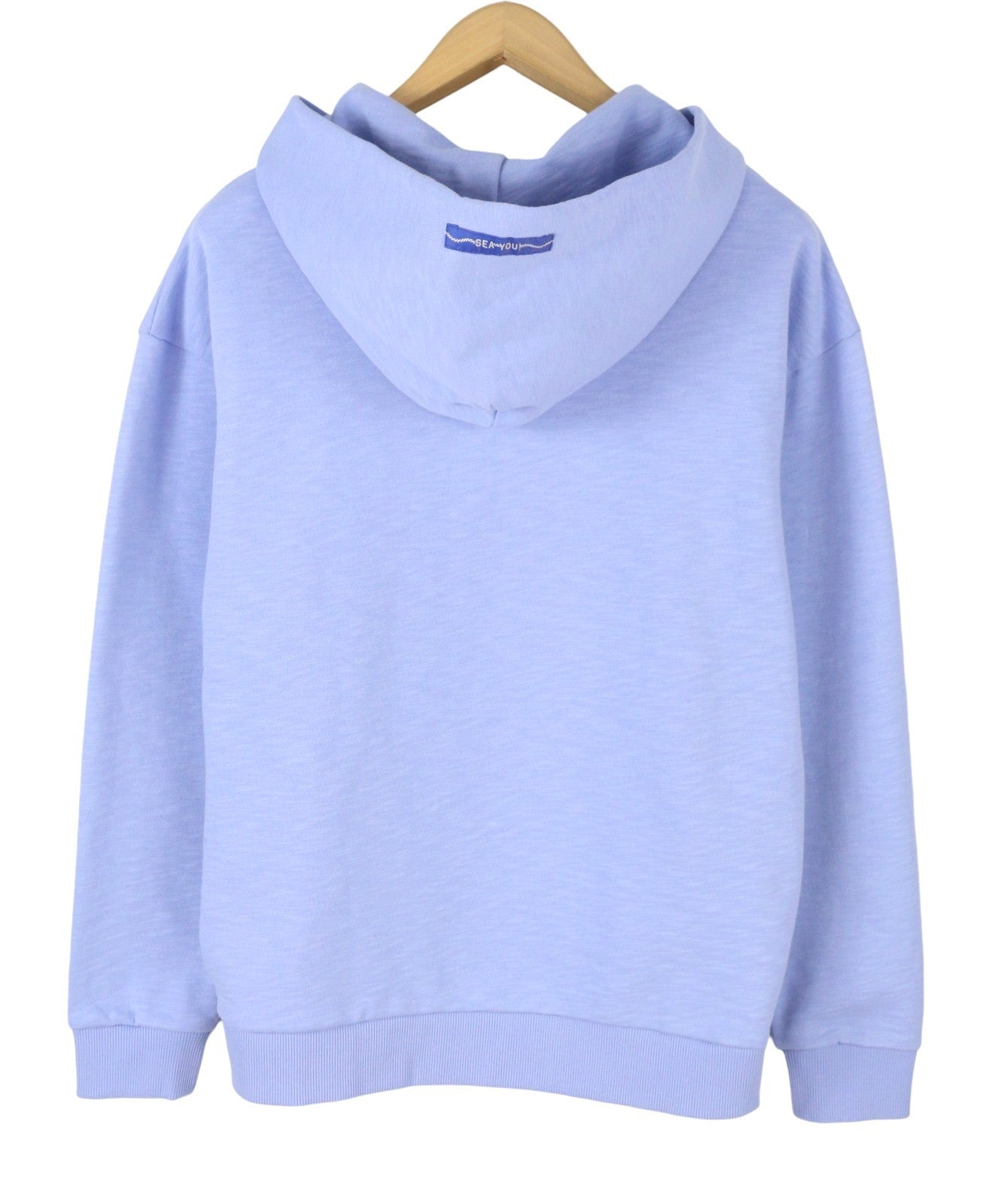 SCOTCH & SODA Men Hoodie M Purple Organic Kangaroo Pockets Pull On