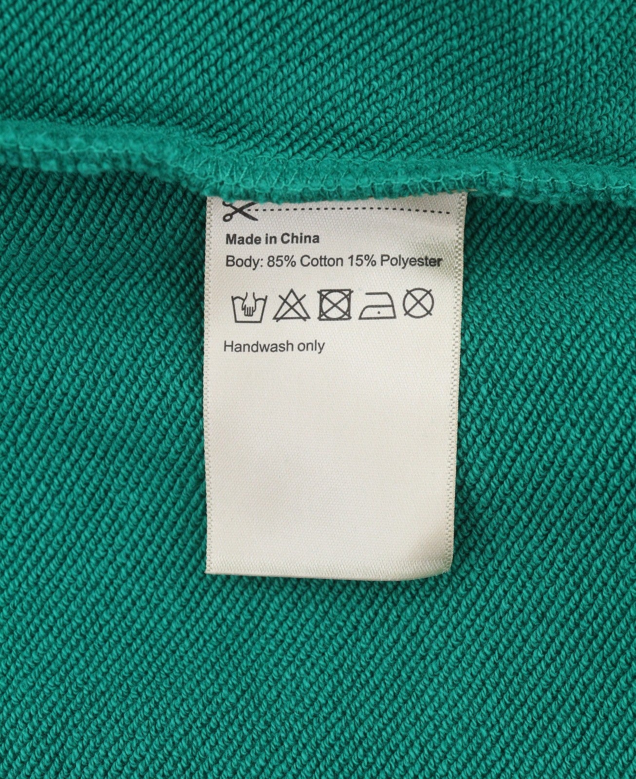 SCOTCH & SODA Men Sweatshirt M Green Crew Neck Cotton Blend Long Sleeve Pull On