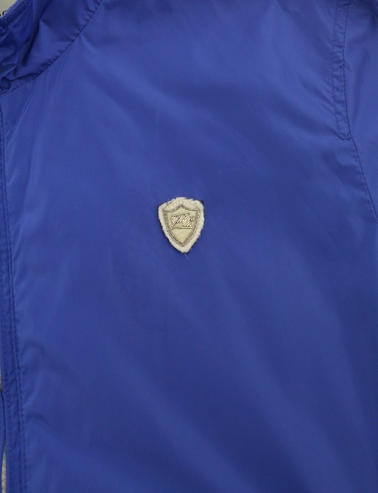 SCOTCH & SODA Men Jacket L Blue High Neck Full Zip Lightweight