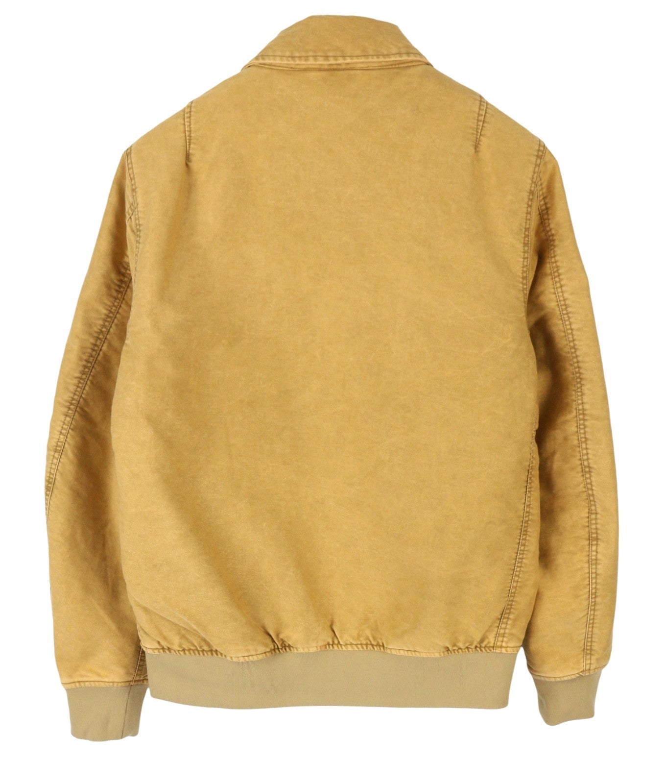SCOTCH & SODA Men Jacket M Beige Padded Spread Full Zip Lightweight Bomber