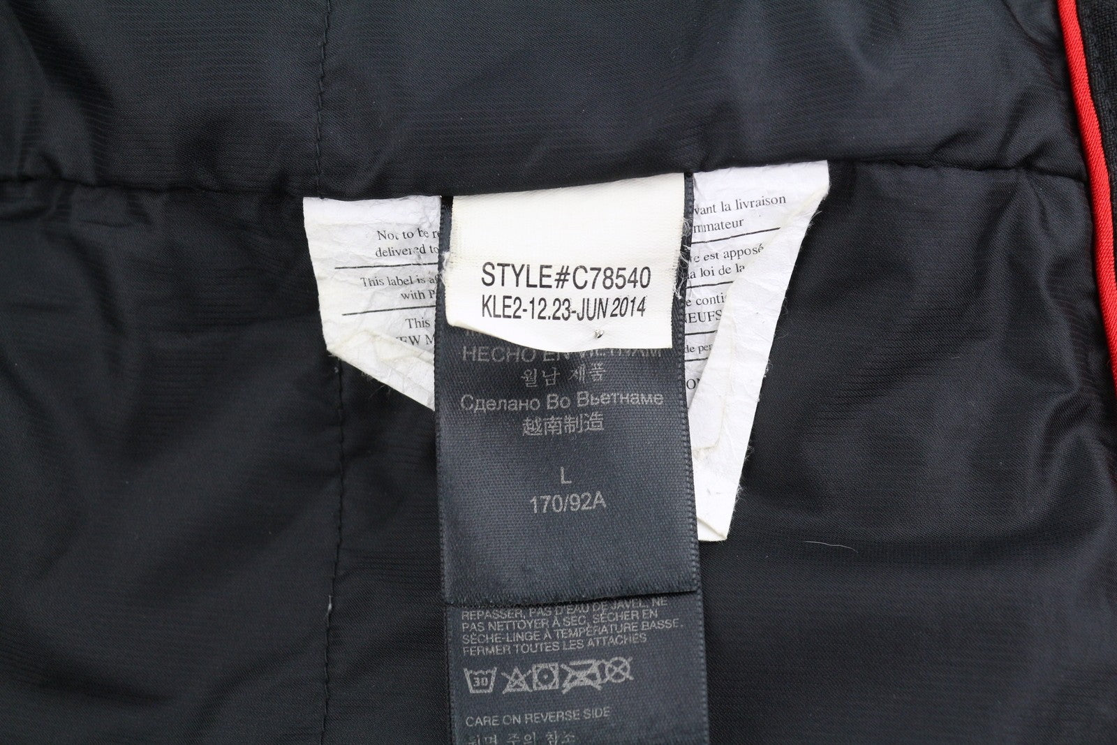 MARMOT Women Jacket Coat L Black Melange Padded Full Zip Mid-Length