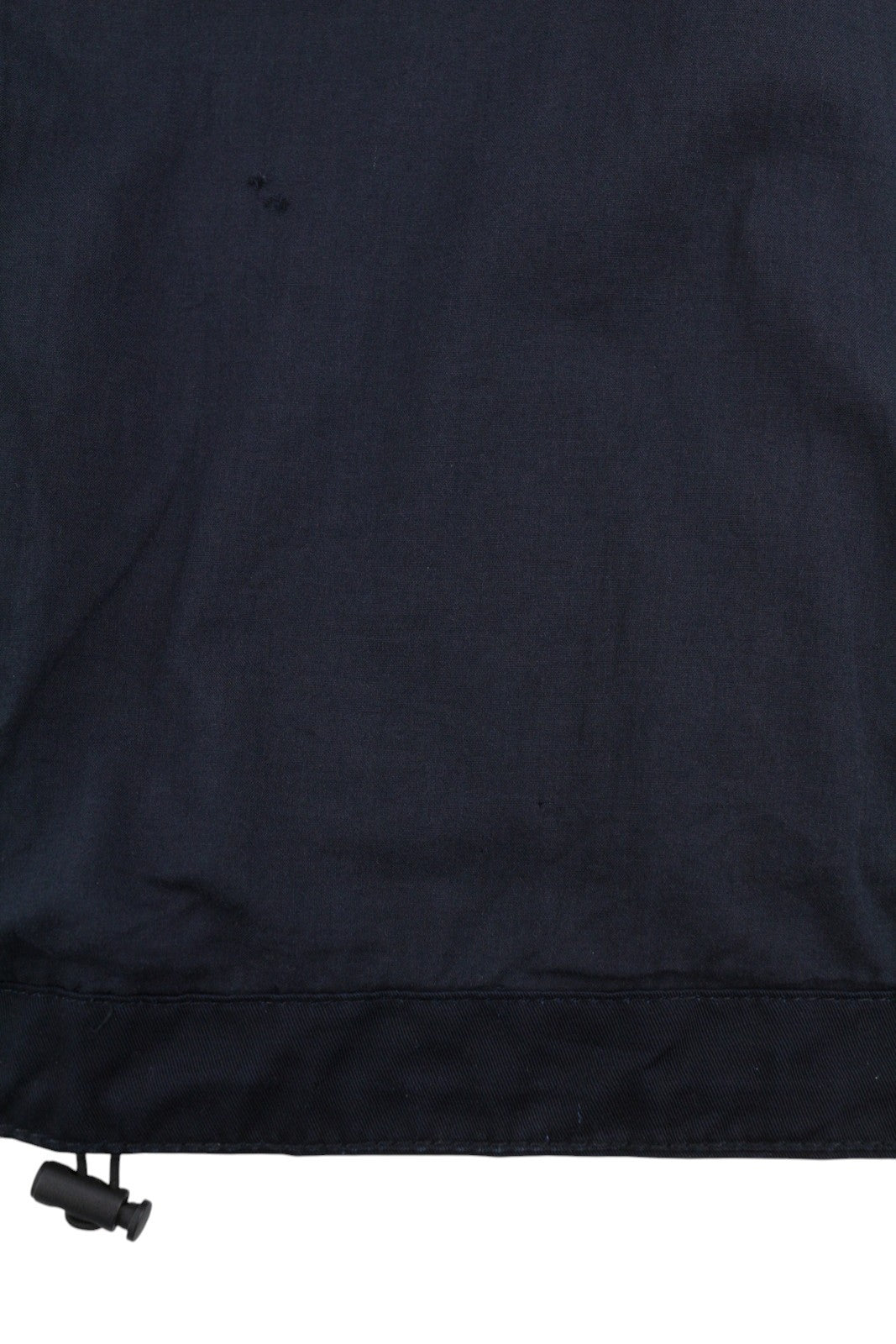 LYLE & SCOTT Men Jacket L Dark Blue Hooded Lined Full Zip Lightweight