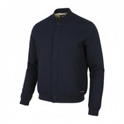 SCOTCH & SODA Men Jacket L Dark Blue Hidden Button Up Lightweight Bomber