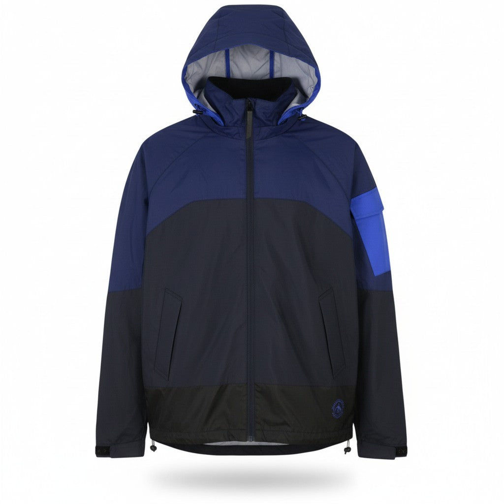 SCOTCH & SODA Men Jacket M Blue Waterproof Windproof Breathable Lightweight