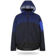 SCOTCH & SODA Men Jacket M Blue Waterproof Windproof Breathable Lightweight