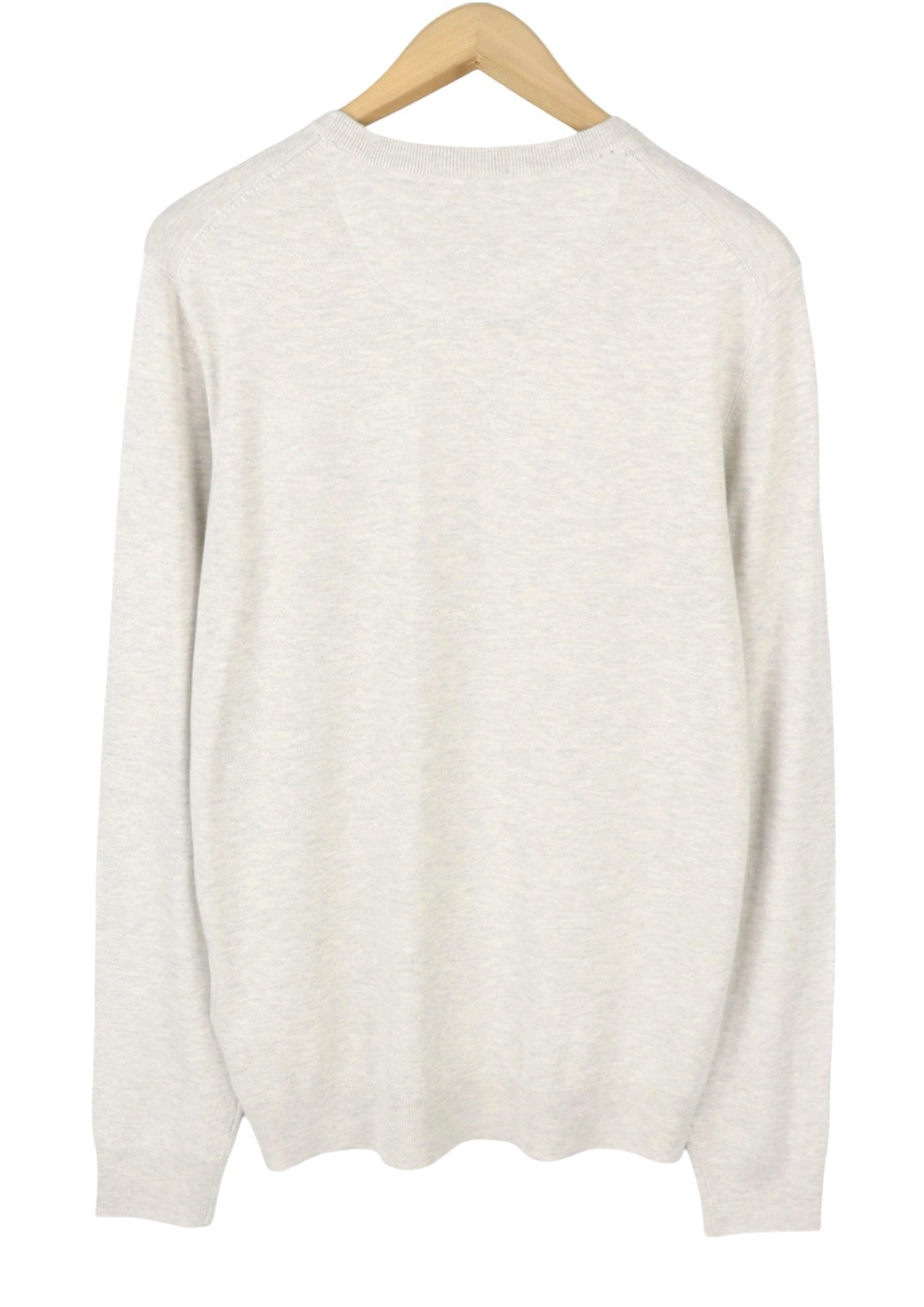 SCOTCH & SODA Men Jumper M Light Grey Melange Kit Crew Neck Pull On