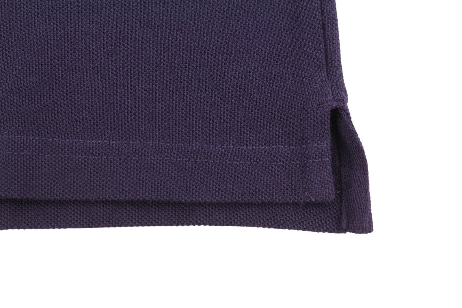 LEVI'S Standard Fit Men Polo M Purple Cotton Logo Short Sleeve