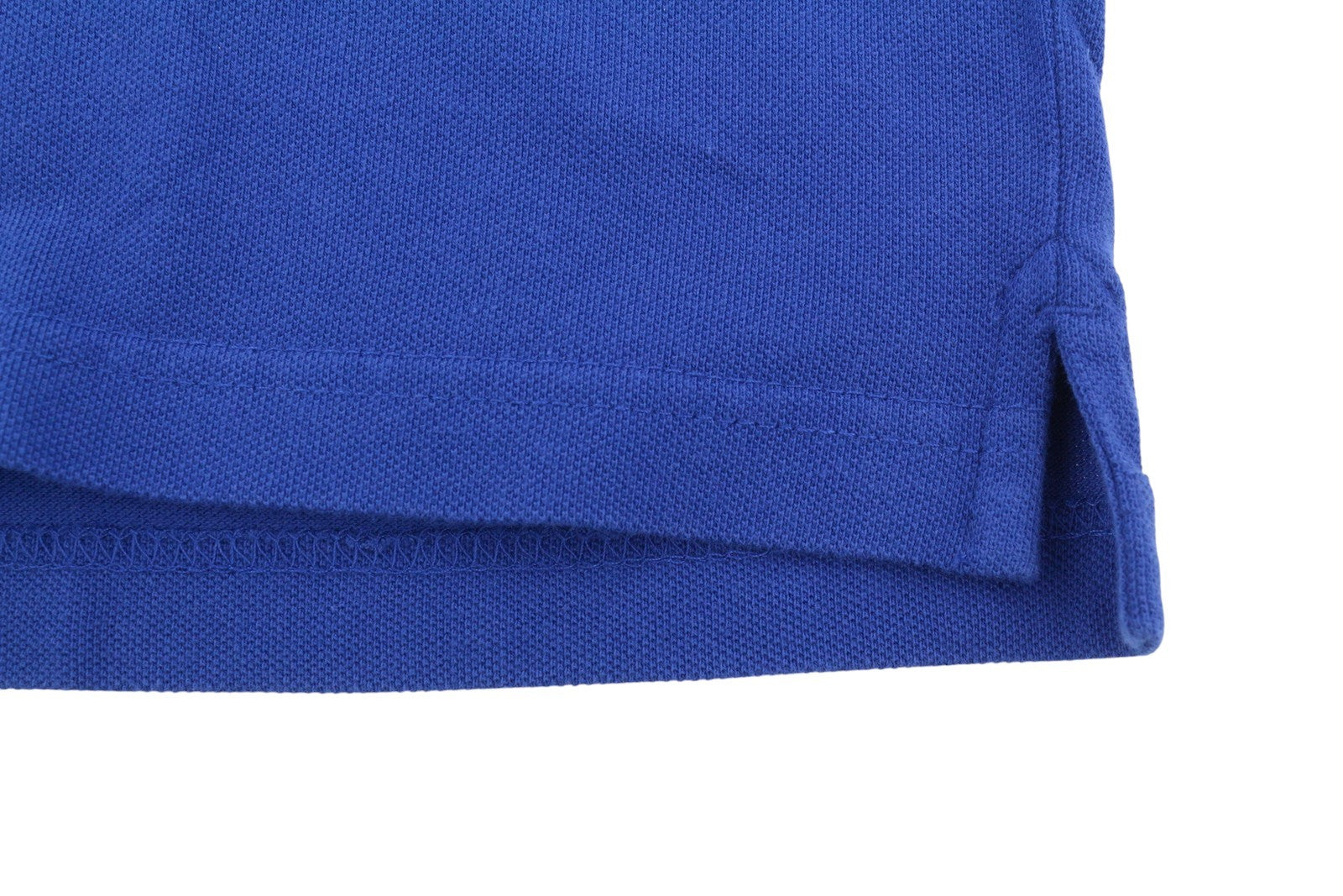 LEVI'S Standard Fit Men Polo L Blue Cotton Logo Short Sleeve