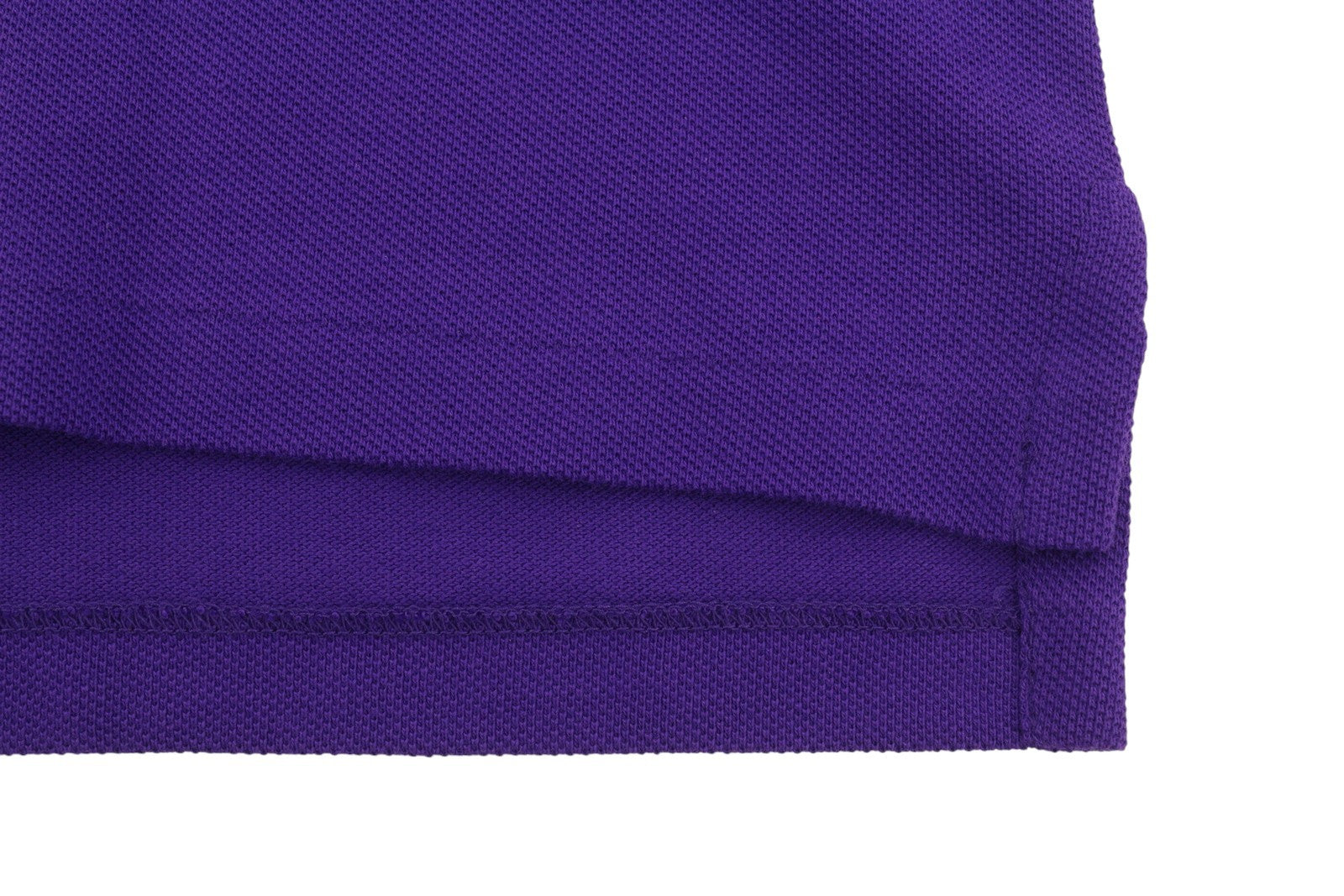 RALPH LAUREN Custom Slim Fit Men Polo M Purple Cotton Pony Logo Short Sleeve